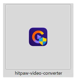 HitPaw Video Converterのダウンロードファイル