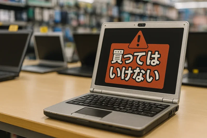 買ってはいけないノートパソコン10選！｜買わない方がいいメーカーも徹底解説！のサムネイル画像