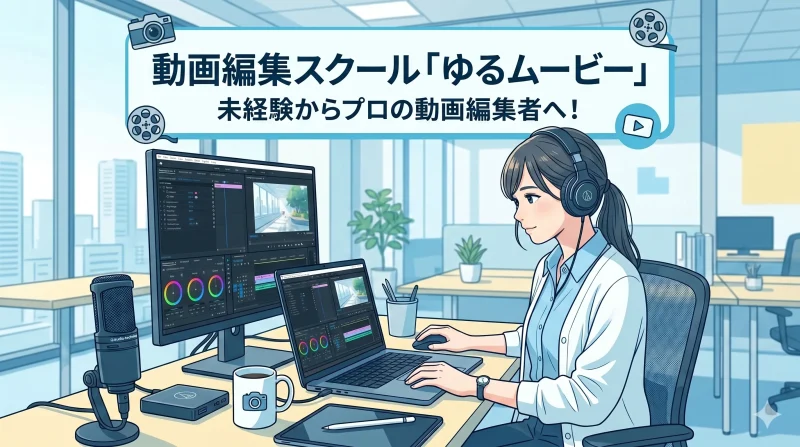 動画編集スクール「ゆるムービー」のご案内