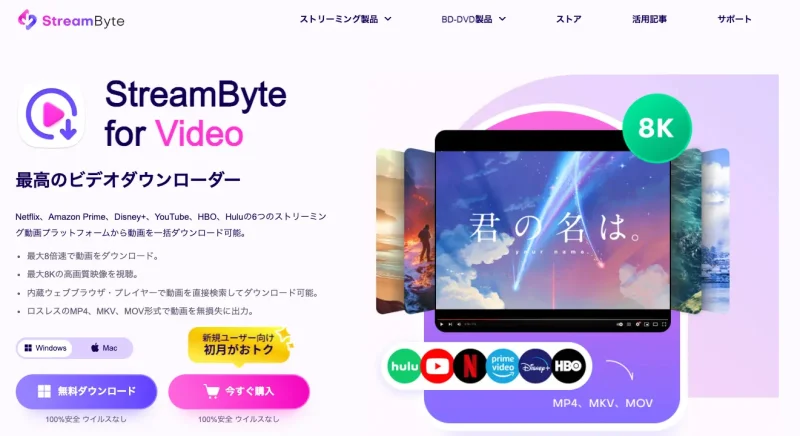 StreamByte  for Video