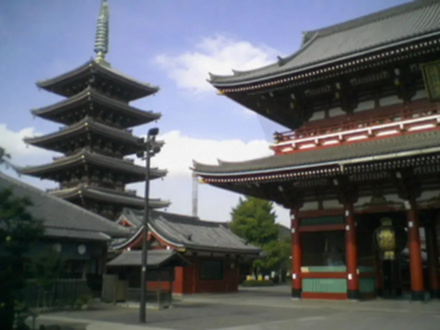 ぼやけた風景