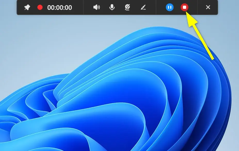 MiniTool Screen Recorderのメニュー画面